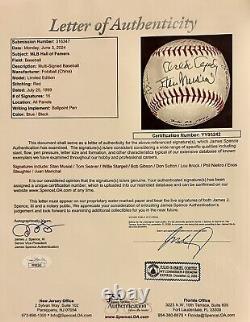 16 Hall Of Fame Players Autographed Single Signed Baseball Jsa Loa Certified