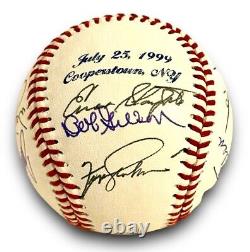 16 Hall Of Fame Players Autographed Single Signed Baseball Jsa Loa Certified