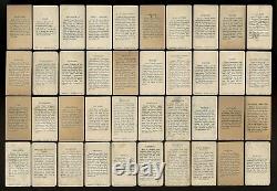 1912 C46 Imperial Tobacco Baseball Card Complete Set (90/90)2 Hall Of Famerare