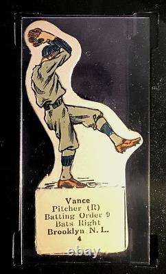 1921-30 M. L. Die-Cuts Dazzy Vance Hall of Fame Rookie (RC) SGC 3.5 VG+ (RARE)