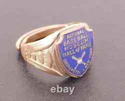 1940's National Baseball Hall of Fame Cooperstown New York Souvenir Ring