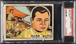 1942 Editorial Bruguera #12 Babe Ruth MLB Hall of Fame PSA 1