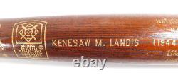 1946 HOF Hall of Fame Induction Baseball Bat #134 of 500 Kenesaw M. Landis