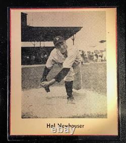 1947 Sports Exchange Hal Newhouser Hall of Fame Rookie RC SGC 5 EX (HAND CUT)