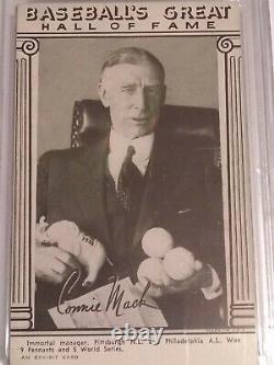 1948 Baseball's Great Connie Mack Hall Of Fame Rare PSA 5 Excellent