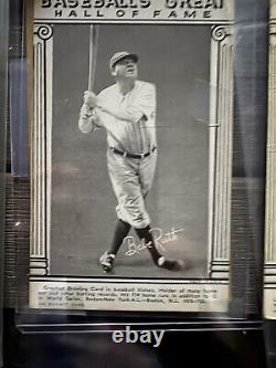 1948 Baseball's Great Hall Of Fame Exhibits Babe Ruth, Gehrig, Wagner, And More