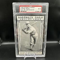 1948 Baseball's Great Hall Of Fame Exhibits Frankie Frisch HOF PSA 5