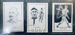 1950 Callahan Baseball Hall Of Fame Set 70 Cards, Ruth Gehrig Cobb Wagner Lajoie