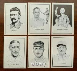 1950 Callahan Baseball Hall of Fame Set 63 Cards & Box Babe Ruth Lou Gehrig Cobb