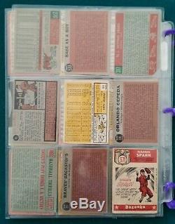 1950s-1960s Hall of Fame booklet, Topps (45 cards total), good condition