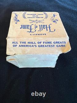 1952 B E Callahan Baseball Hall Of Fame Cards