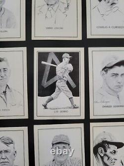1952 Callahan Baseball Hall of Fame 63 card set