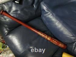 1954 Hall of Fame Hillerich and Bradsby Baseball Bat Limited Ed Dickey Terry