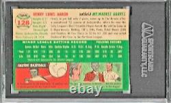 1954 Topps Henry Aaron #128 Sgc 4.5 Vg-ex+ Rookie Card! Hall Of Fame