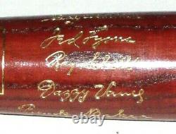 1955 Baseball Hall of Fame Induction Class Commemorative Bat