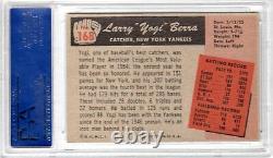 1955 Bowman #168 Yogi Berra PSA 7 NM Yankees Hall of Fame