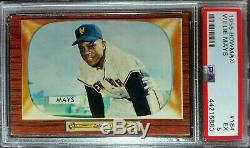 1955 Bowman Willie Mays #184 PSA graded 5 Excellent, Hall of Fame All Time Great