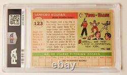 1955 Topps Sandy Koufax #123 PSA DNA VG 3 Vintage Dodgers Hall of Fame Non Auto