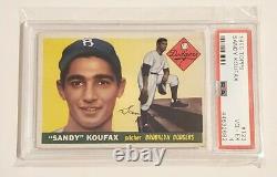 1955 Topps Sandy Koufax #123 PSA VG-EX 4 Dodgers Rookie Hall of Fame Cy Young RC