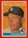 1958 Topps #150 Mickey Mantle VG-VGEX New York Yankees Hall of Fame FREE S/H