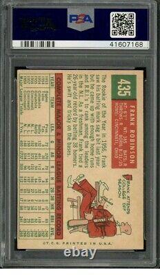 1959 Topps Baseball #435 Frank Robinson PSA 6 EX-MT HALL OF FAME LEGEND