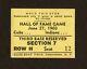 1960 Hall of Fame Baseball Game Ticket Stub Chicago Cubs vs Cleveland Indians