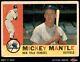 1960 Topps #350 Mickey Mantle Yankees HALL-OF-FAME 1 POOR B60T 11 5537
