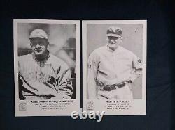 1963 BASEBALL HALL OF FAME Paper Picture Pack Set of 24 with Envelope