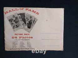 1963 BASEBALL HALL OF FAME Paper Picture Pack Set of 24 with Envelope