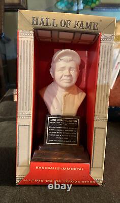 1963 Baseball Bust Hall Of Fame George Herman (babe) Ruth In Box