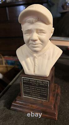 1963 Baseball Bust Hall Of Fame George Herman (babe) Ruth In Box