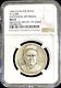 1964 Silver Ty Cobb Georgia Baseball Hall Of Fame High Relief Medal Ngc Ms 64