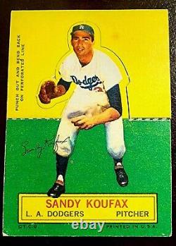 1964 Topps Stand-Up Baseball #040 Sandy Koufax Hall if Fame Excellent Card Rare