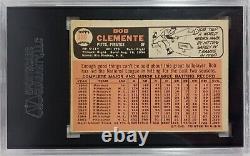 1966 Topps 300 Roberto Bob Clemente Vintage Hall Of Fame Pittsburg Pirates Sgc 5
