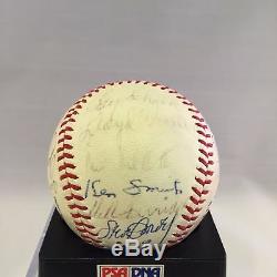 1967 Hall Of Fame Induction Day Signed Baseball Lefty Grove Ford Frick PSA DNA