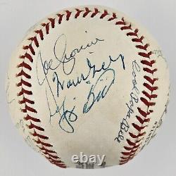 1970s Hall of Fame Signed Baseball. 18 Sigs. Marquard, Cronin, Hoyt, Grimes. PSA