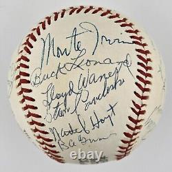 1970s Hall of Fame Signed Baseball. 18 Sigs. Marquard, Cronin, Hoyt, Grimes. PSA