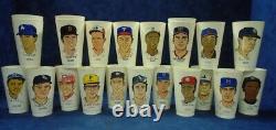 1971 7-ELEVEN MLB SLURPEE CUPS LOT OF 30 WithHALL OF FAME 233000
