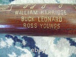 1972 Baseball Hall Of Fame Induction Bat 159/500 Sandy Koufax Yogi Berra +6 more