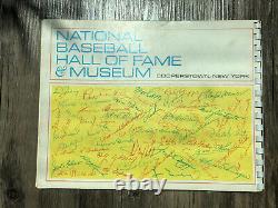 1972 National Baseball Hall of Fame & Museum Collectible Book MLB