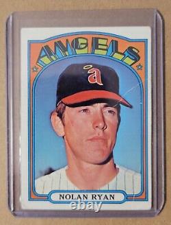 1972 Topps #595 Nolan Ryan California Angels Pitcher Hall of Fame