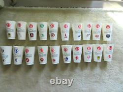 1973 7-Eleven Baseball Trading Cups Set 60 + 20 Hall of Fame Cups & Scorecard