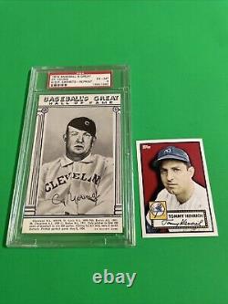 1974 Baseball's Great Hall of Fame Exhibit Cy Young Cleveland Spiders PSA 6