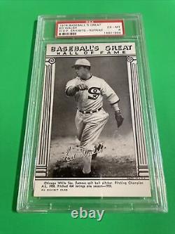 1974 Baseball's Great Hall of Fame Exhibit Ed Walsh Chicago White Sox