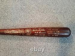1976 Baseball Hall of Fame Induction Bat 363 of 500 Roberts Lindstrom Charleston