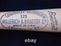 1977 Hall of Fame ERNIE BANKS Louisville Slugger model 125 Baseball Bat 34