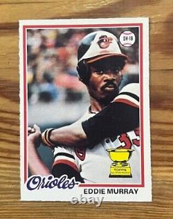 1978 O-PEE-CHEE EDDIE MURRAY #154 OPC Orioles Rookie Card RC HOF NMMT PACK FRESH