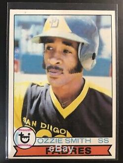 1979 Topps #116 Ozzie Smith Rc Rookie Hof Hall Of Fame Nice Centering