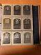 1981-89 Baseball HALL OF FAME Gold Metal Plaque Card Set 1-204 withBinder & MORE