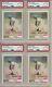 1982 Topps Rickey Henderson #610 (Hall of Fame) PSA NM-MT 8 LOT of 4